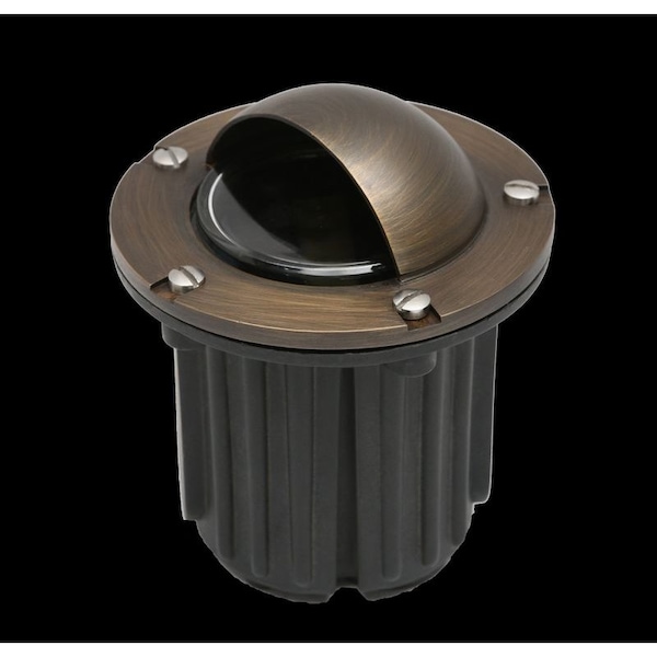 Westgate WL-707-FGBZADJUSTABLE FG/BRASS SHROUD WELL LIGHT ANTIQUE, 5W LED MR16 400L 3000K WL-707-FGBZ - main